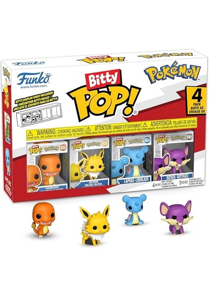 Bitty Pop! Pokemon - Charmander 4pkund Bir Sürpriz Mini Figür - 0,9 Inç (2,2 Cm) Koleksiyon Parçası Istiflenebilir Ekran Rafı Dahil - Hediye Fikri Parti Poşeti Çorabı fiyatları