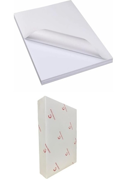 Paper Şeffaf Etiket A4 5 Adet