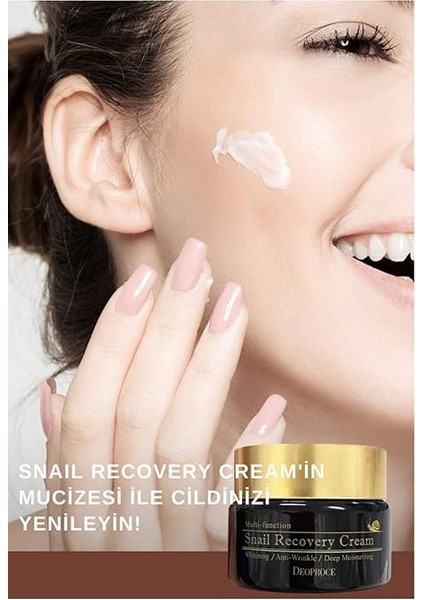 Salyangoz Müsini Içeren Aydınlatıcı ve Kırışıklık Karşıtı Premium Yüz Bakım Kremi 30 Mililitre indirimleri