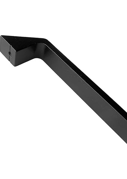 Mutfak ve Banyo Dolabı Kapakları ve Çekmeceler Için Metal Kulp Paslanmaz Alüminyum Mobilya Dolap Kulbu 128MM Mat Siyah 2 Adet fırsatları