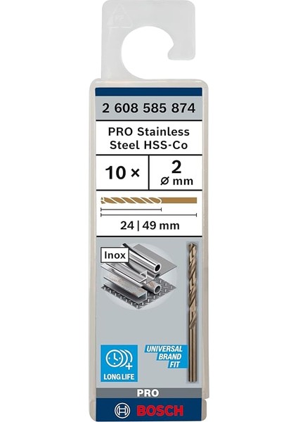 Hss-Co 2 * 49 mm 10'lu Paket fiyatları