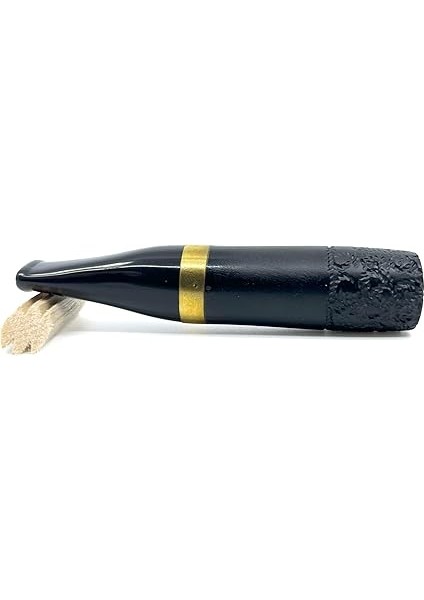 Toscanello Backwoods Işlemeli Ağızlık Siyah - Altın Renk Şerit 2512 modelleri