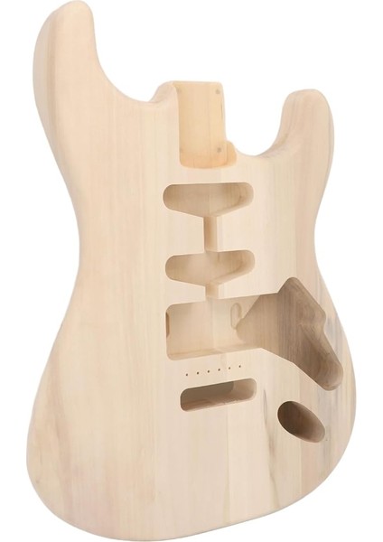 Gitar Gövdesi, Kavak Ahşap Elektro Gitar Gövdesi Değiştirme Diy Gitar, Bitmemiş Elektro Gitar Gövdesi St Stili Standart Hsh Rotası Için