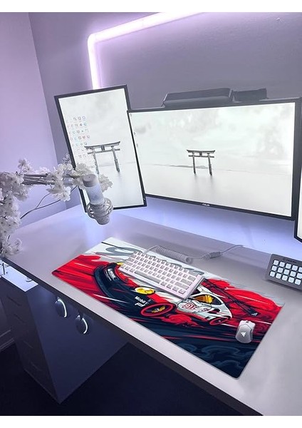 Gaming Mouse Pad 70X30 cm Xl Büyük Dikişli Kenar Speed Oyuncu Mouse PAD(911RSR, 70X30 Cm) fırsatları