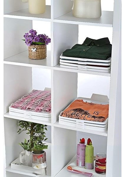 Tişört Düzenleyici - Dolap &amp; Çekmece Içi T-Shirt Düzenleyici, 1 Adet, Beyaz fiyatları