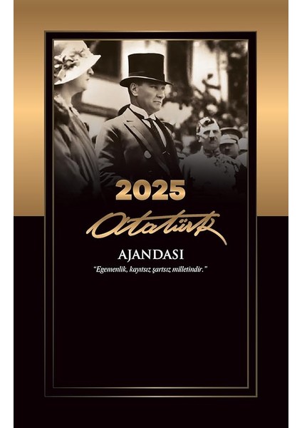 Kelebek 2025 Atatürk Ajanda - Asalet