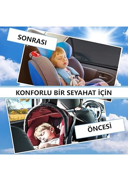 Oto Yan Cam Perde Güneşlik Koruyucu Mahremiyet Perdesi (1 Adet) Çocuk Seyahat Perdesi Oto Aksesuar modelleri