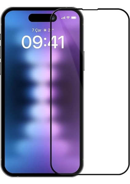 Labs Buff iPhone 15 Pro Max ile Uyumlu 5d Glass Ekran Koruyucu, Şeffaf fırsatları