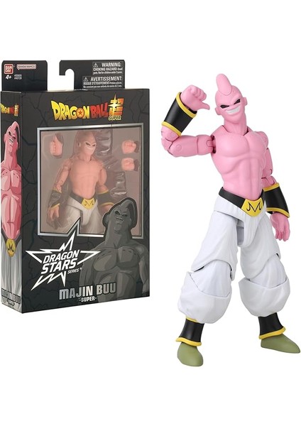 16 cm Dragon Ball Majin Buu Aku Poz Verilebilir Figür, Dragon Stars Serisi