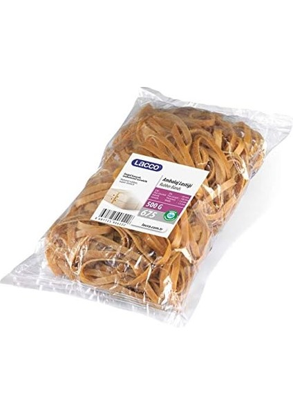 Geniş Ambalaj LASTİĞİ%100 Kauçuk 500GR