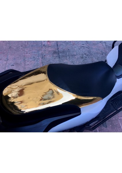 Akdeniz Sele Kaplama Pcx 125 Gold Lastikli Sele Kılıfı