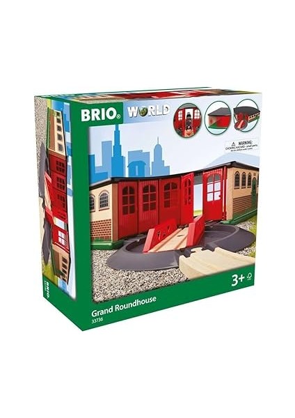 World - 33736 Grand Roundhouse | 2 Parça Oyuncak Tren 3 Yaş ve Üzeri Çocuklar Için modelleri