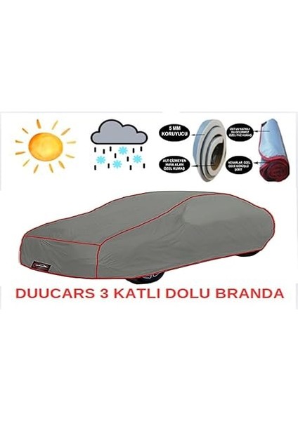 Katlı Dolu Darbe Koruyucu Mercedes E200 Araba Brandası Oto Branda Araba Çadırı modelleri