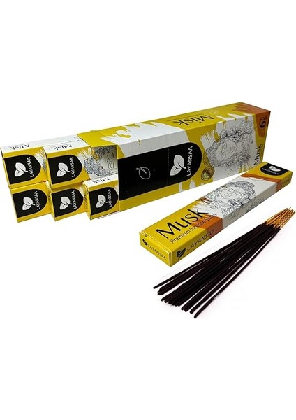 Musk (Misk) Kokusu Özel Aroma Kokusu Agarbatti Arınma Meditasyon 20 Adet 1 Paket Çubuk Tütsü fiyatları