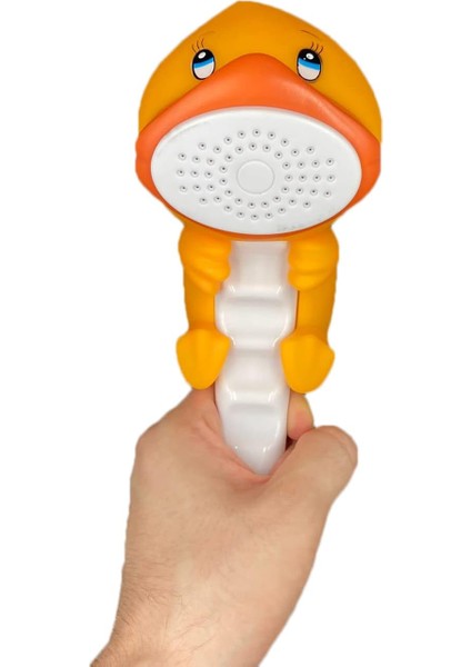 Sevimli Hayvan Figürlü Bebek Duş Başlığı – Annelerin Yardımcısı Eğitici Banyo Oyuncağı, Kolay Kurulum, El-Göz Koordinasyonu Geliştirici, Çocuklar Için Renkli ve Eğlenceli