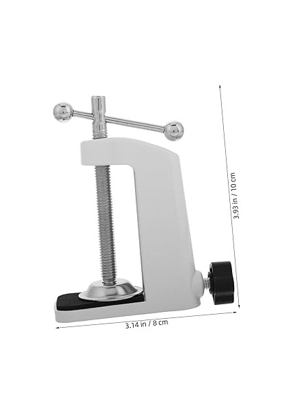 Masaüstü Mikrofon Standı Masa Için Telefon Montajı Ağır Hizmet Tipi Bom Kolu Kelepçesi Ayarlanabilir Masa Klipsi Metal Mikrofon Kol Tutucusu Havai Telefon Tutacağı Alüminyum Beyaz fiyatları