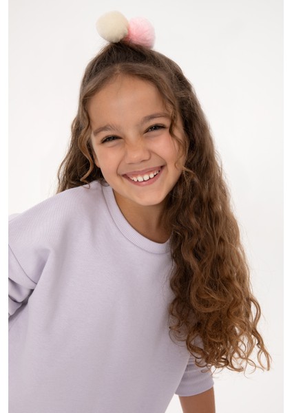 Kız Çocuk Lila Pijama Takım 50318928-VR034 modelleri