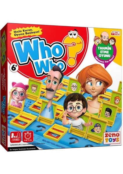Toys Who Who Bil Bakalım Tahmin Oyunu ZN002