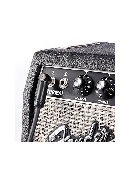 Waves D'addario High End "american Stage" Gitar Kablosu | En Sevilen Aksesuarların En Yüksek Kalitesi | Pw-Amsg-10 | 3 Metre | 1 Açılı Fiş indirimleri