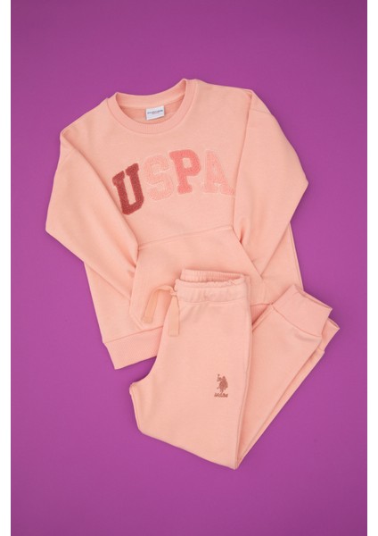 Kız Çocuk Somon Pijama Takım 50318962-VR047 fırsatları