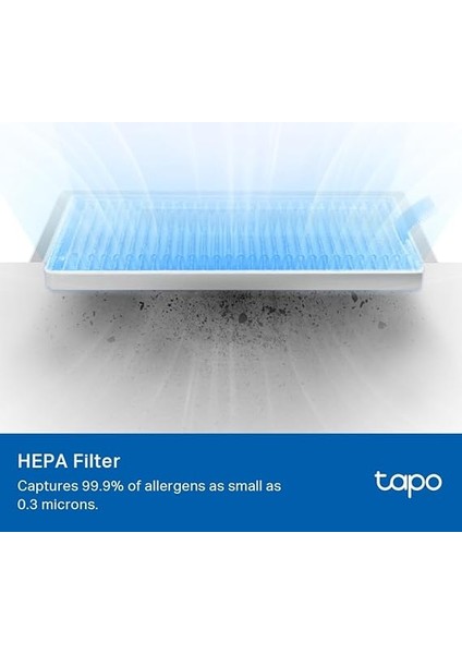 Tapo RVA105 - Tapo Robot Süpürge Yedek Parça Kiti, 1 Ana Fırça, 2 Yan Fırça, 2 Hepa Filtre indirimleri