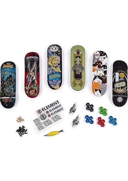 Deck SK8SHOP Bonus Paketi, Otantik Kaykay ve Aksesuar Içeren Parmak Kaykay Seti, 25. Yıl Dönümü Setleri, Rastgele Seçim, Farklı Ürünlerden Derleme fiyatları