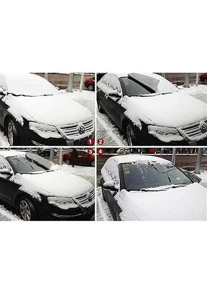 Aksesuar Oto Ön Cam Brandası Araç Camı Buzlanma Önleyici ve Koruyucu Branda Cam Üstü Kar Örtüsü Buz Brandası Güneş Önleyici fırsatları