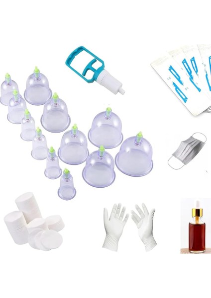 Hacamat Seti, Hacamat Kupası Tam Set -Canlandırıcı Selülit ve Çatlak Giderici