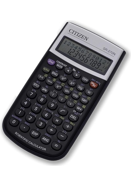 SR-270N Bilimsel Hesap Makinesi, Siyah
