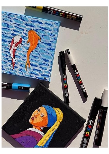 Unı Set Pc 3m Basic - 8 Keçeli Kalem, A-1 indirimleri