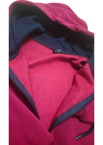 Unisex Şardonlu Kışlık Kapşonlu Sweatshirt fiyatları