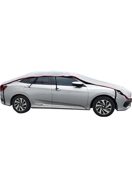 Katlı Sade Üst Araba Dolu Brandası Suv Sedan Hatchback ve Station Wagon Uyumlu Dolu &amp; Güneş Koruyucu Branda