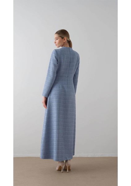 Bebe Yakalı Chanel Elbise Mavi fırsatları