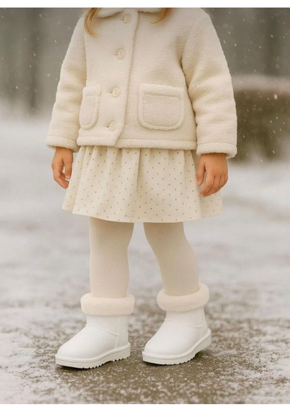 Su ve Soğuk Geçirmez Kısa Boy Yeni Moda Renkli Kız Çocuk Yağmur Botu fiyatları