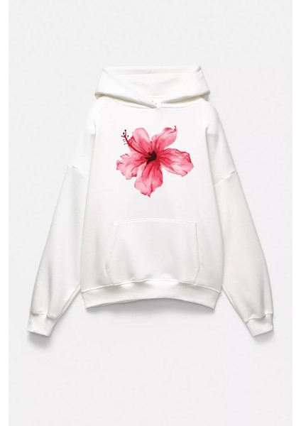 Kadın Baskılı Sweatshırt 3 Iplik Oversize fırsatları