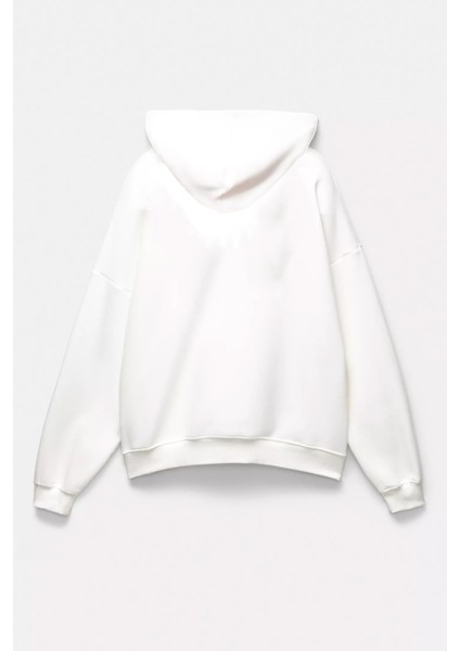 Kadın Baskılı Sweatshırt 3 Iplik Oversize indirimleri