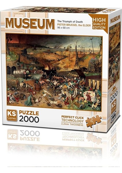Games 22524 The Triumph Of Death 2000 Parça Puzzle -Ks Puzzle