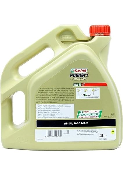 Power1 Racing 10W/50 4t 4 Lt 4 Zamanlı Motosiklet Yağı fırsatları