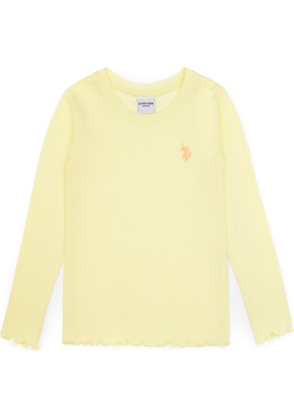 Kız Çocuk Sarı Tişört 50317908-VR044 fiyatları