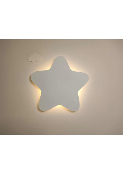 Yıldız Gece Lambası Çocuk Odası Bebek Odası Dekoratif Aydınlatma Isme Özel fırsatları