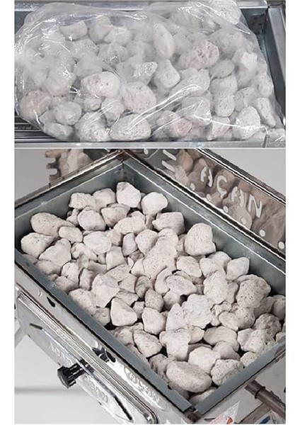 Tüplü Mangal Için Kullanılan Lava Rock Beyaz Kömür Mangal Için Lav Taşı Lpg Alev Kömürü modelleri