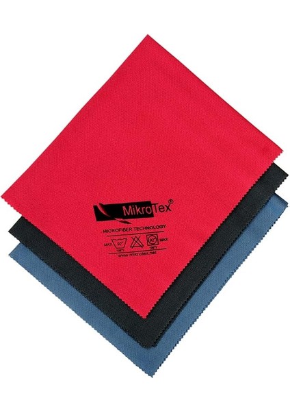 Mikrofiber Cam Bezi 3 Adet 40 x 47 cm