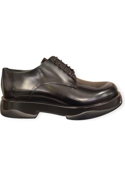22015 Kalın Taban Oxford Deri Erkek Ayakkabı