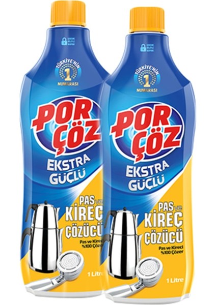 Siftaholsun Por Çöz 1 Lt, 2 Adet
