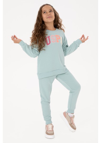 Kız Çocuk Su Yeşili Pijama Takım 50318952-VR048 fiyatları