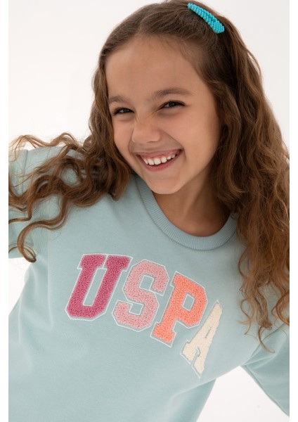 Kız Çocuk Su Yeşili Pijama Takım 50318952-VR048 modelleri