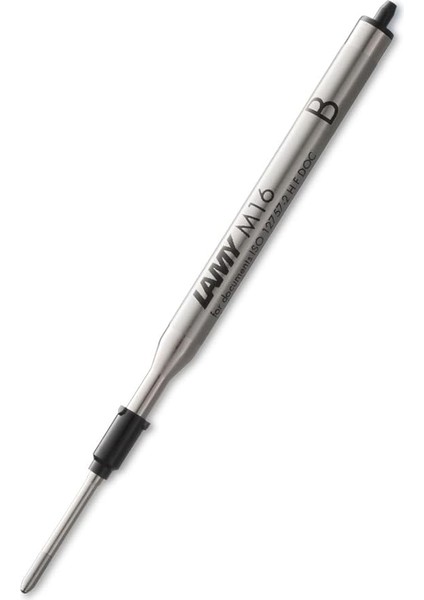 Tükenmez Kalem Refili Tekli Bold "b" Uç Siyah M16S-B