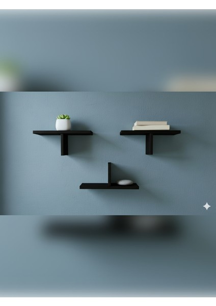 3 Parça Modern Duvar Rafı fiyatları