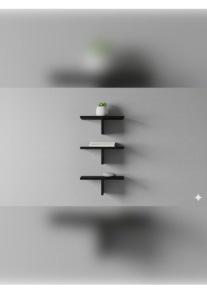 3 Parça Modern Duvar Rafı fırsatları
