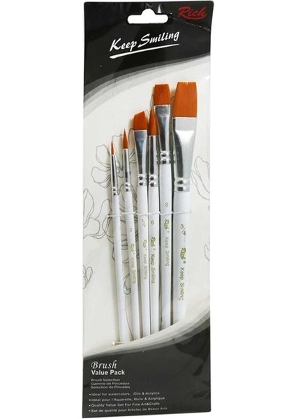 Keep Smile Fırça Seti Karma 6'lı